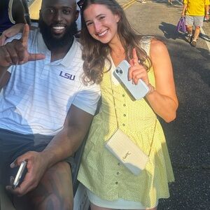 Frankie's Bikinis Yellow Mini Dress